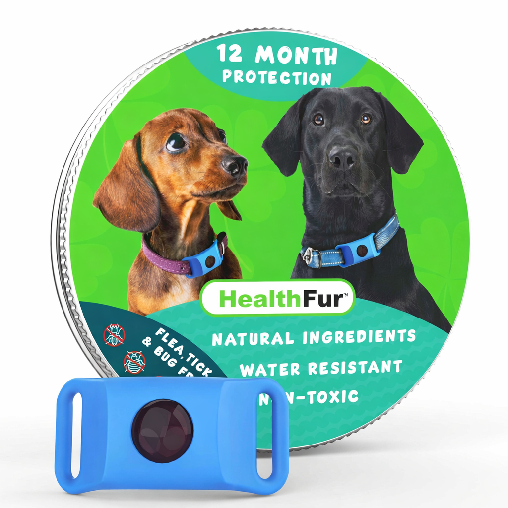 HealthyFur™ - 12 Months All Natural Flea and Tick Tags for Dogs & Cats