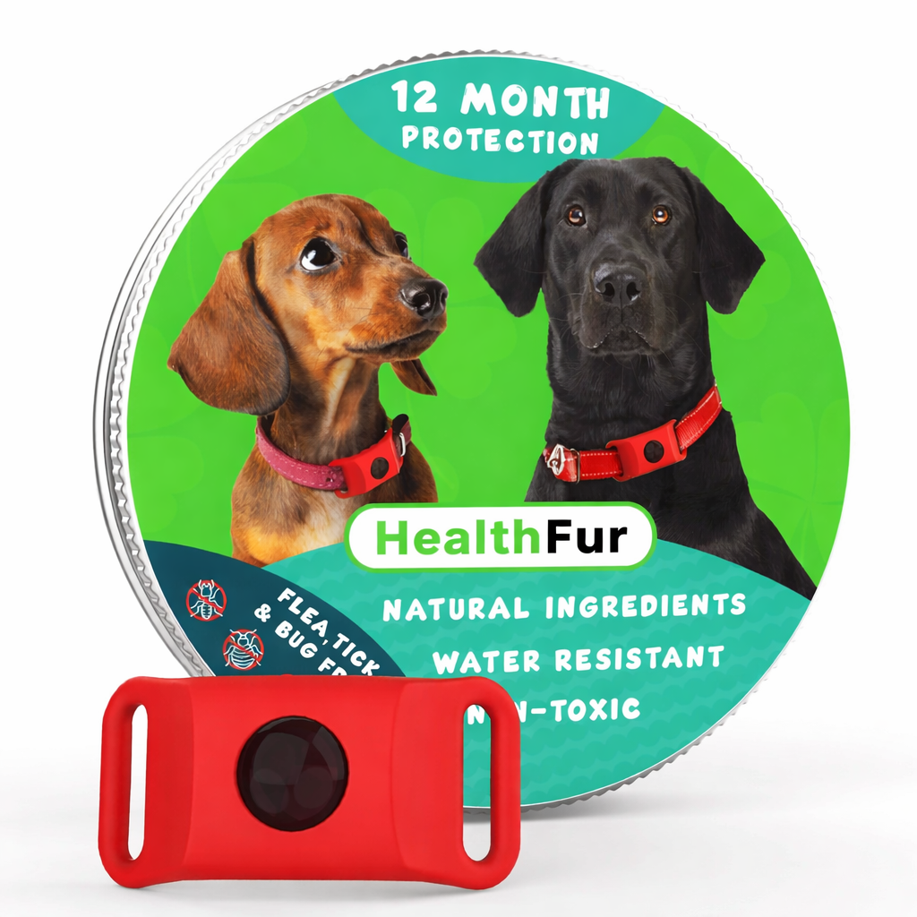 HealthyFur™ - 12 Months All Natural Flea and Tick Tags for Dogs & Cats