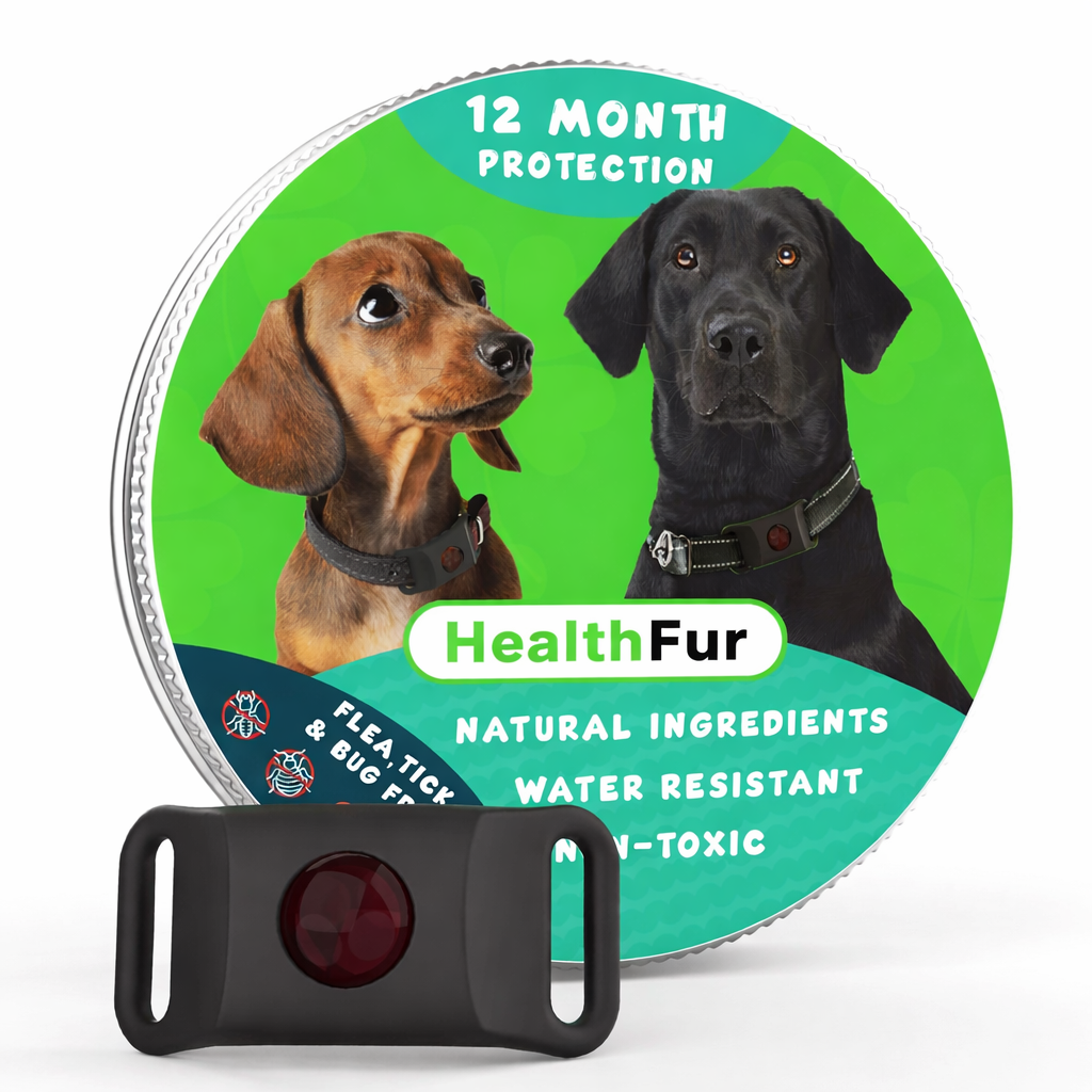 HealthyFur™ - 12 Months All Natural Flea and Tick Tags for Dogs & Cats