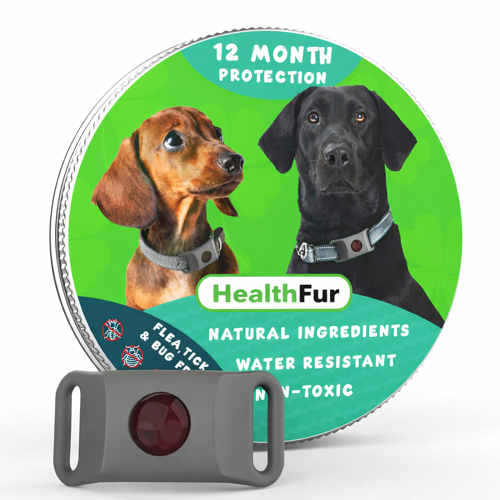 HealthyFur™ - 12 Months All Natural Flea and Tick Tags for Dogs & Cats