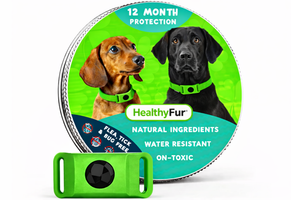 HealthyFur™ - 12 Months All Natural Flea and Tick Tags for Dogs & Cats